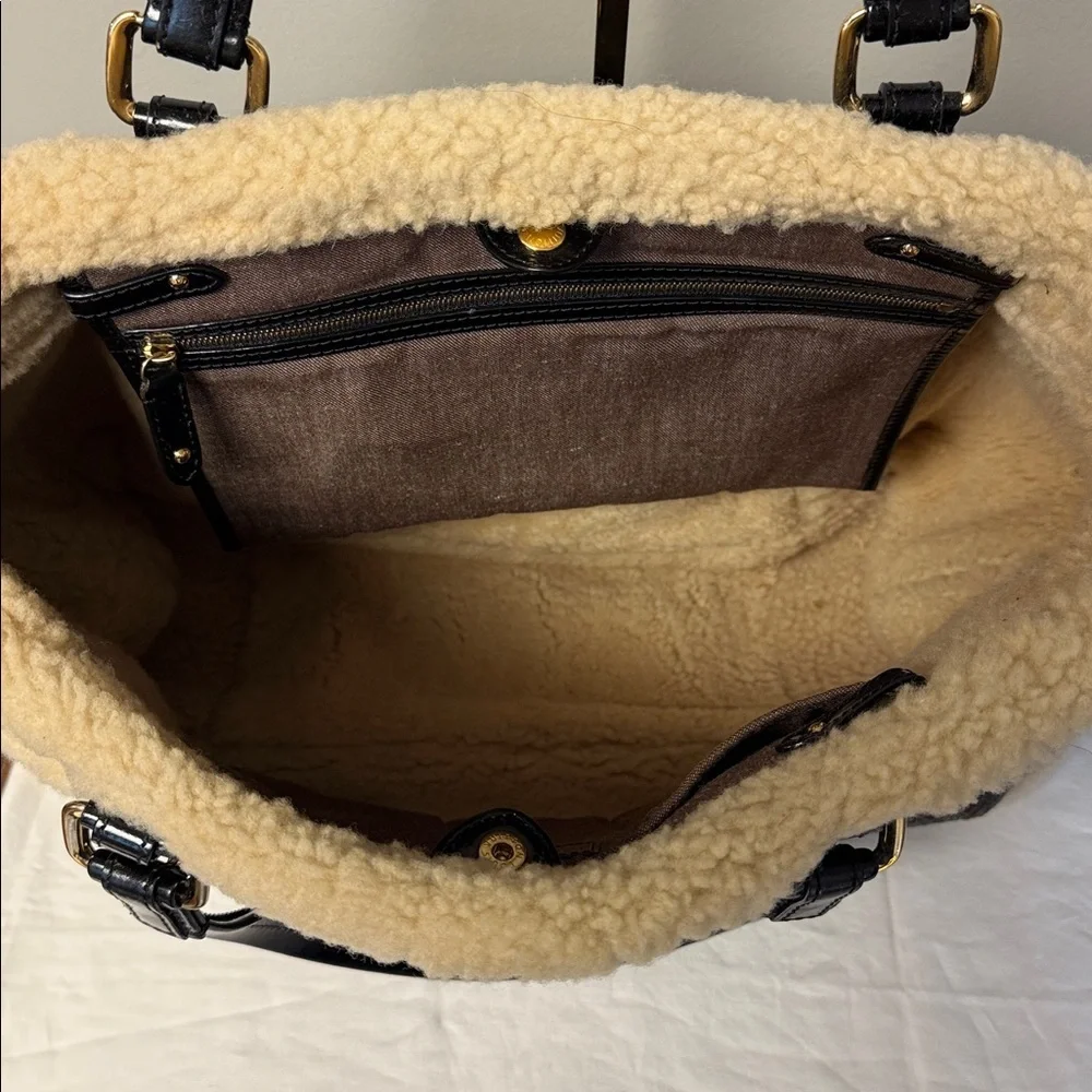 Louis Vuitton Thunder Shearling Monogram Runway Bag FW2007 Limited